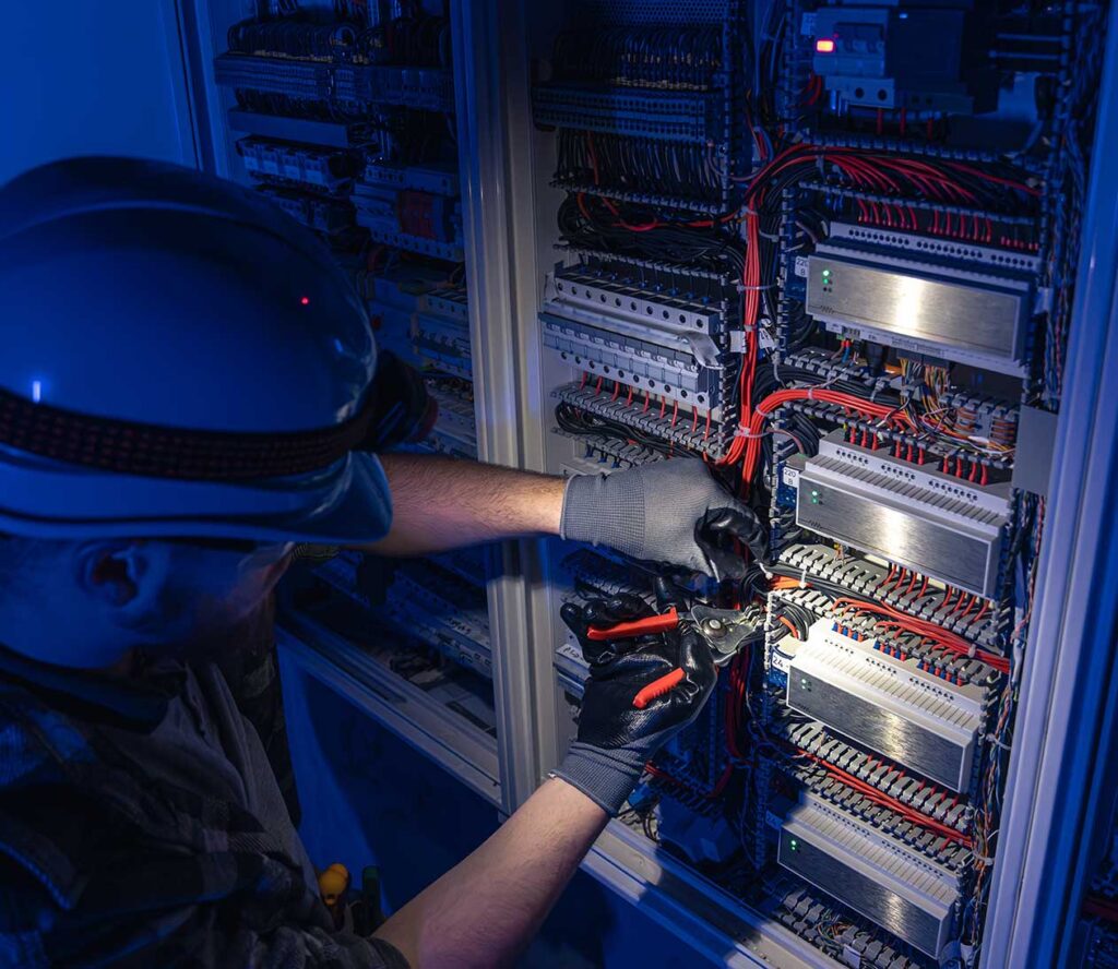 instalación de cuadro electrico